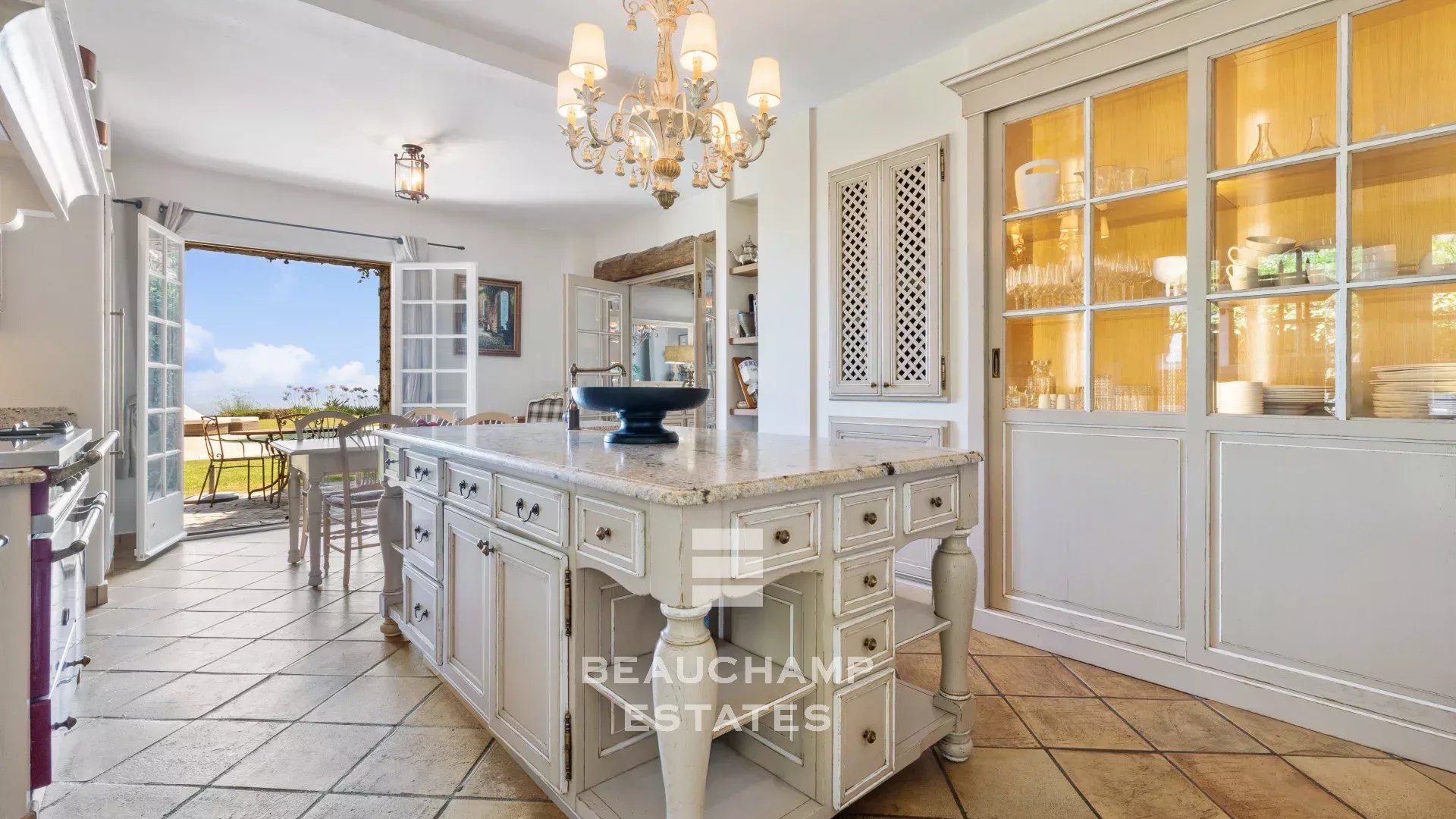 Villa provençale 5 chambres avec vue mer panoramique - Mougins