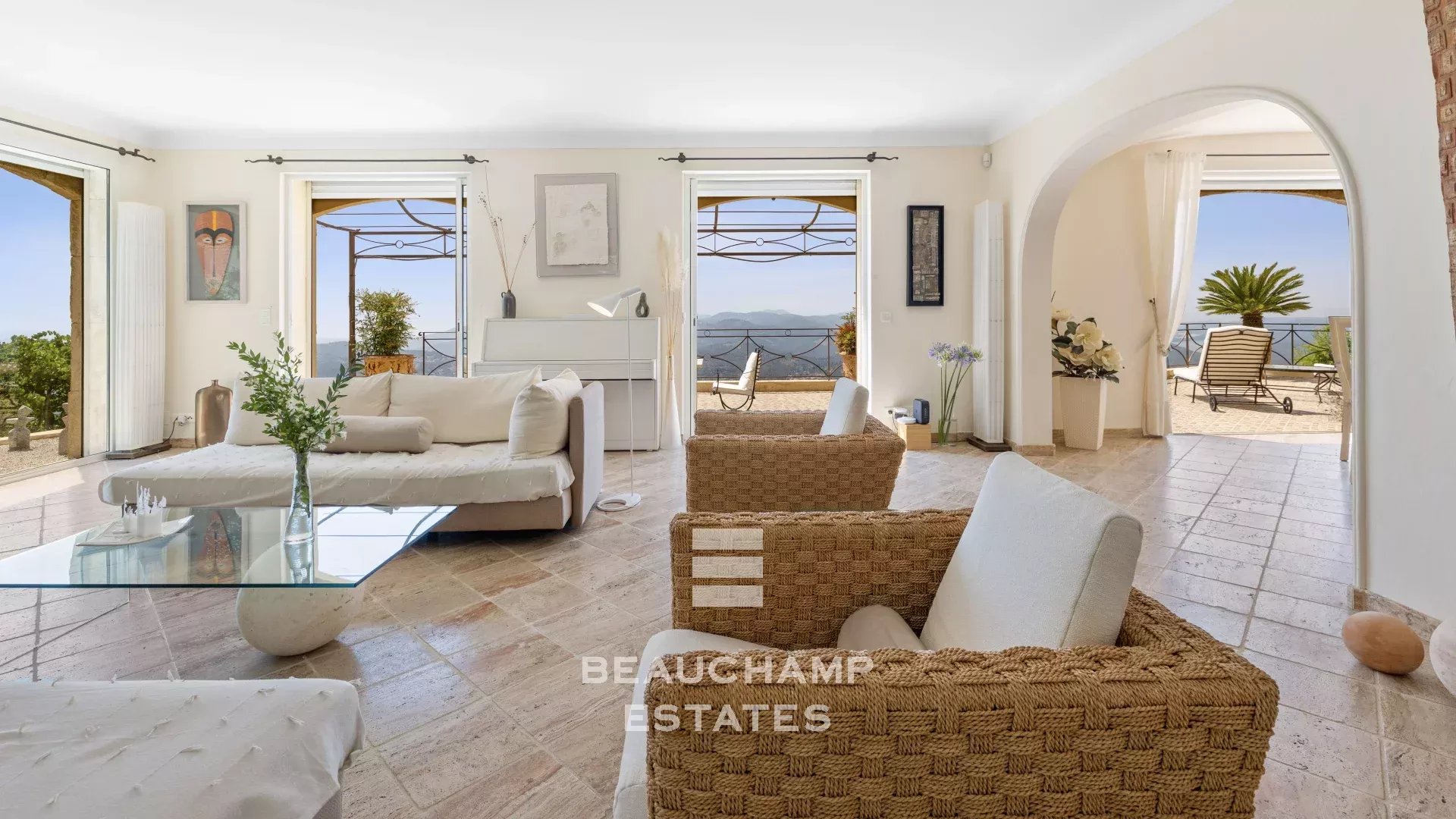 Villa provençale avec vue mer panoramique - Spéracèdes