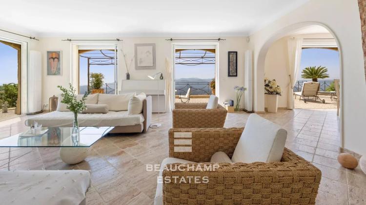 Villa provençale avec vue mer panoramique - Spéracèdes