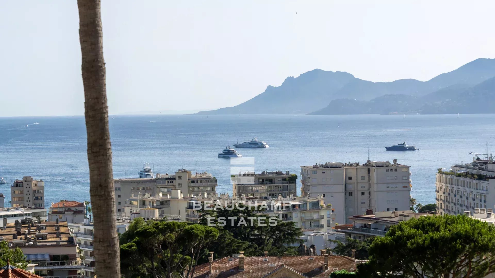 Villa 7 chambres Belle Époque avec vue mer  - Cannes Basse Californie