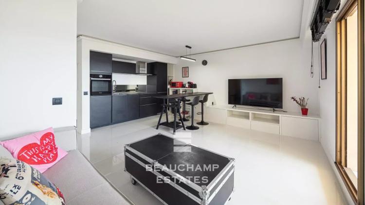 Appartement 2 pièces vue mer panoramique – Cap d’Ail