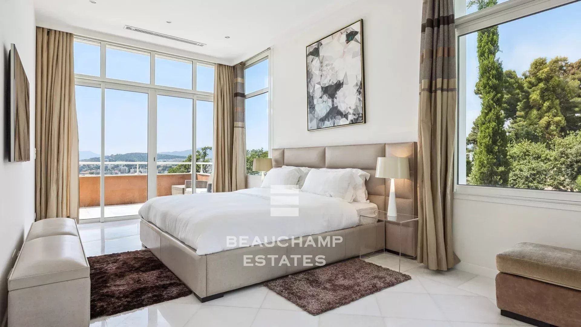 Villa moderne avec vue mer panoramique - Cannes Oxford