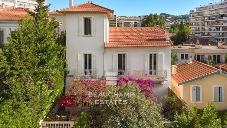 Villa belle époque familiale - 4 chambres - Cannes centre