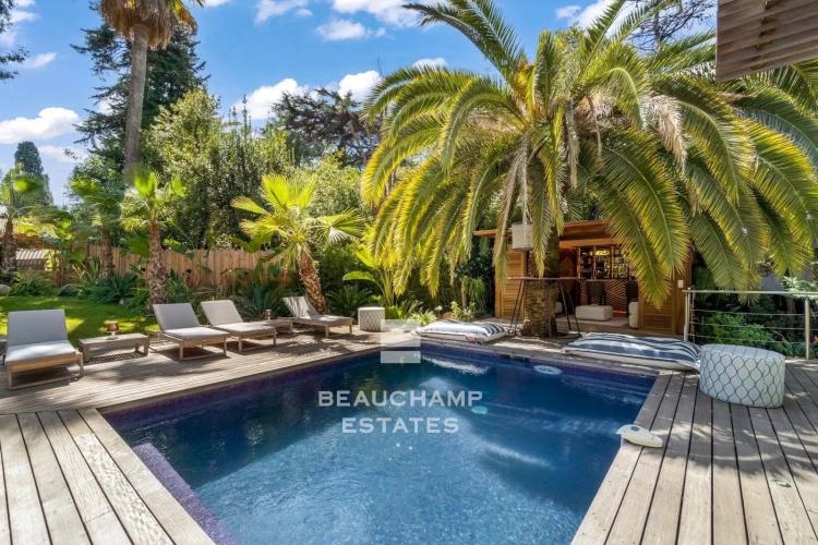villa avec piscine calme - Cannes Montfleury