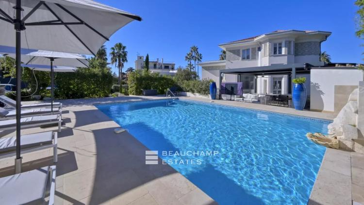 Villa 7 chambres Belle Époque avec vue mer  - Cannes Basse Californie