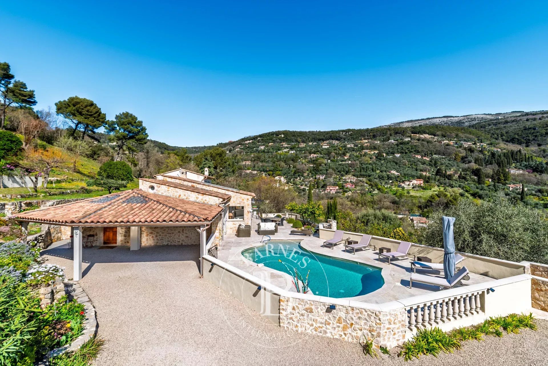 Grasse, Saint-François - Villa provençale en pierre - 4 chambres