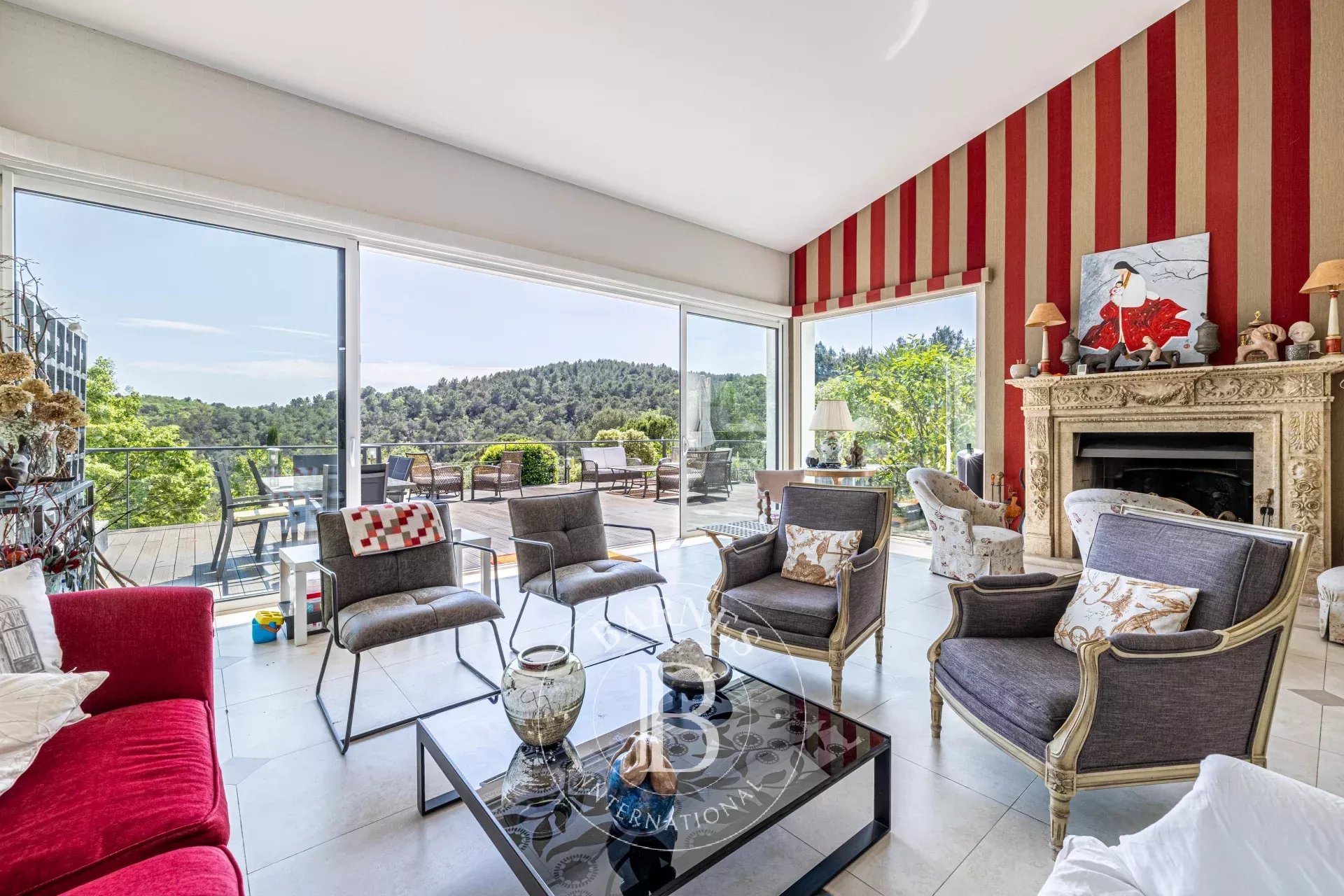 Valbonne - Domaine fermé - Exceptionnelle propriété au calme avec maison d'amis à 3 minutes du village