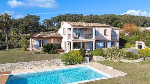 Villa provençale 4 chambres avec vue mer - Grimaud