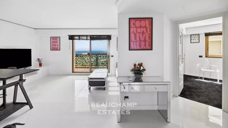 Appartement 2 pièces vue mer panoramique – Cap d’Ail