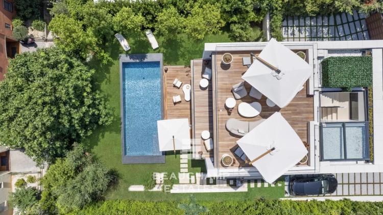 Villa contemporaine 4 chambres avec vue mer -  Saint-Jean-Cap-Ferrat