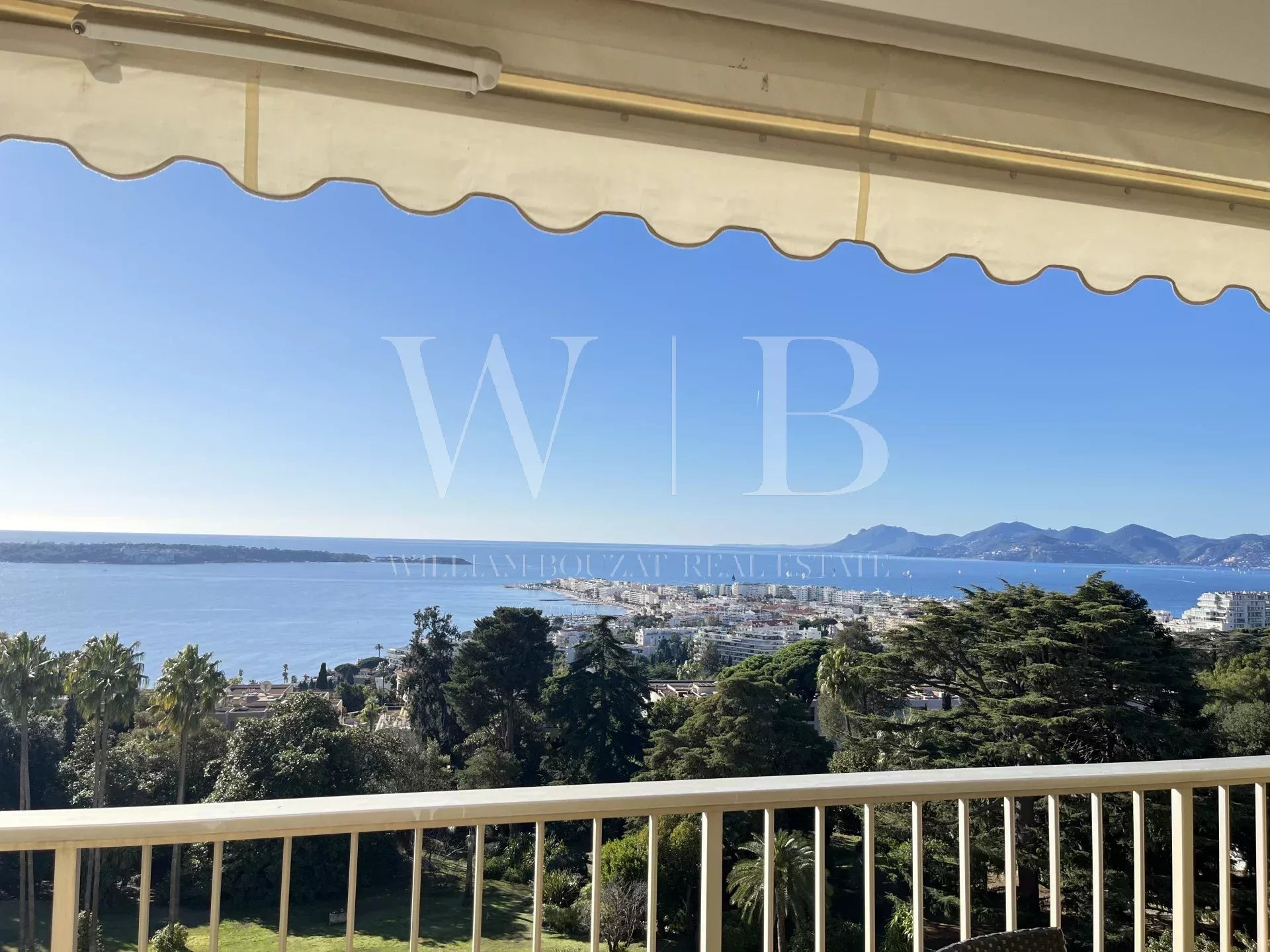 Cannes, la Californie - Splendide 3 Pièces avec vue mer panoramique