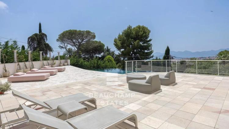 Villa moderne avec vue mer panoramique - Cannes Oxford