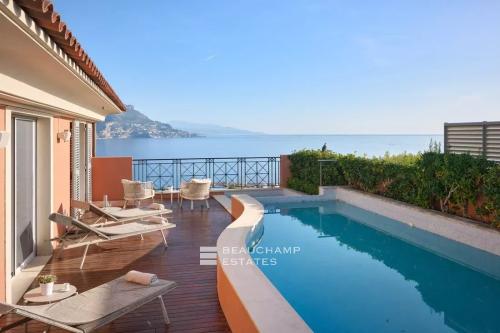 Villa 6 chambres avec vue mer et piscine sur le toit - Saint-Jean-Cap-Ferrat