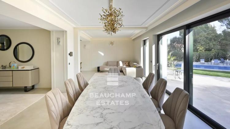 villa art déco 6 chambres avec piscine - cap d'antibes