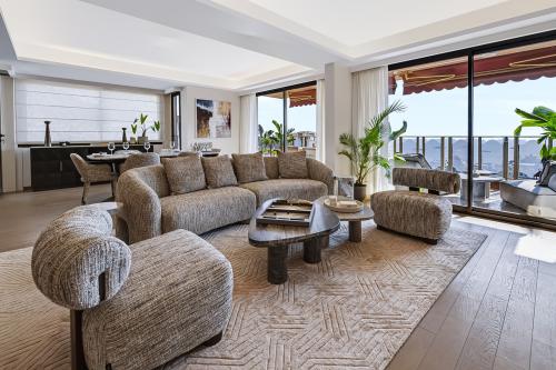 Vue mer et Casino – Appartement meublé, rénovation contemporaine au Riviera Palace