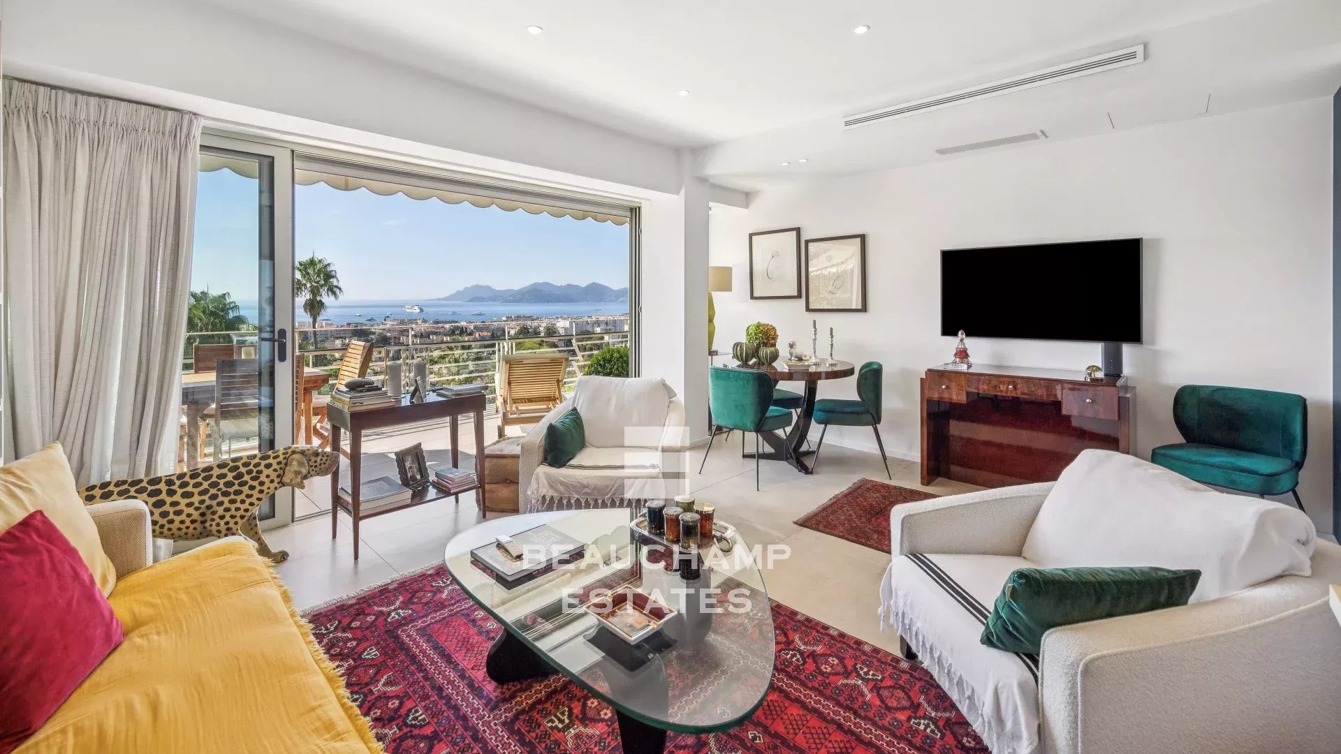 Appartement 3 pièces avec vue mer panoramique