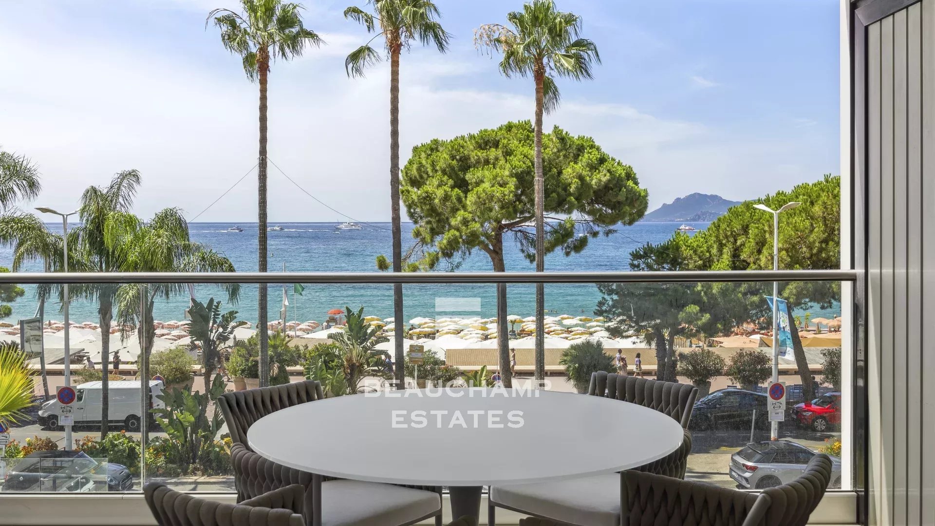 Appartement moderne avec vue mer panoramique - Croisette Cannes