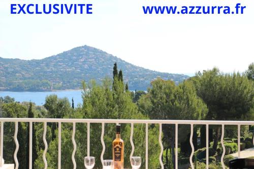 Agay Cap Esterel bel appartement 2 pièces vue mer, parking