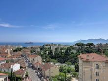 CANNES PETIT JUAS - TERRASSE - VUE MER PANORAMIQUE