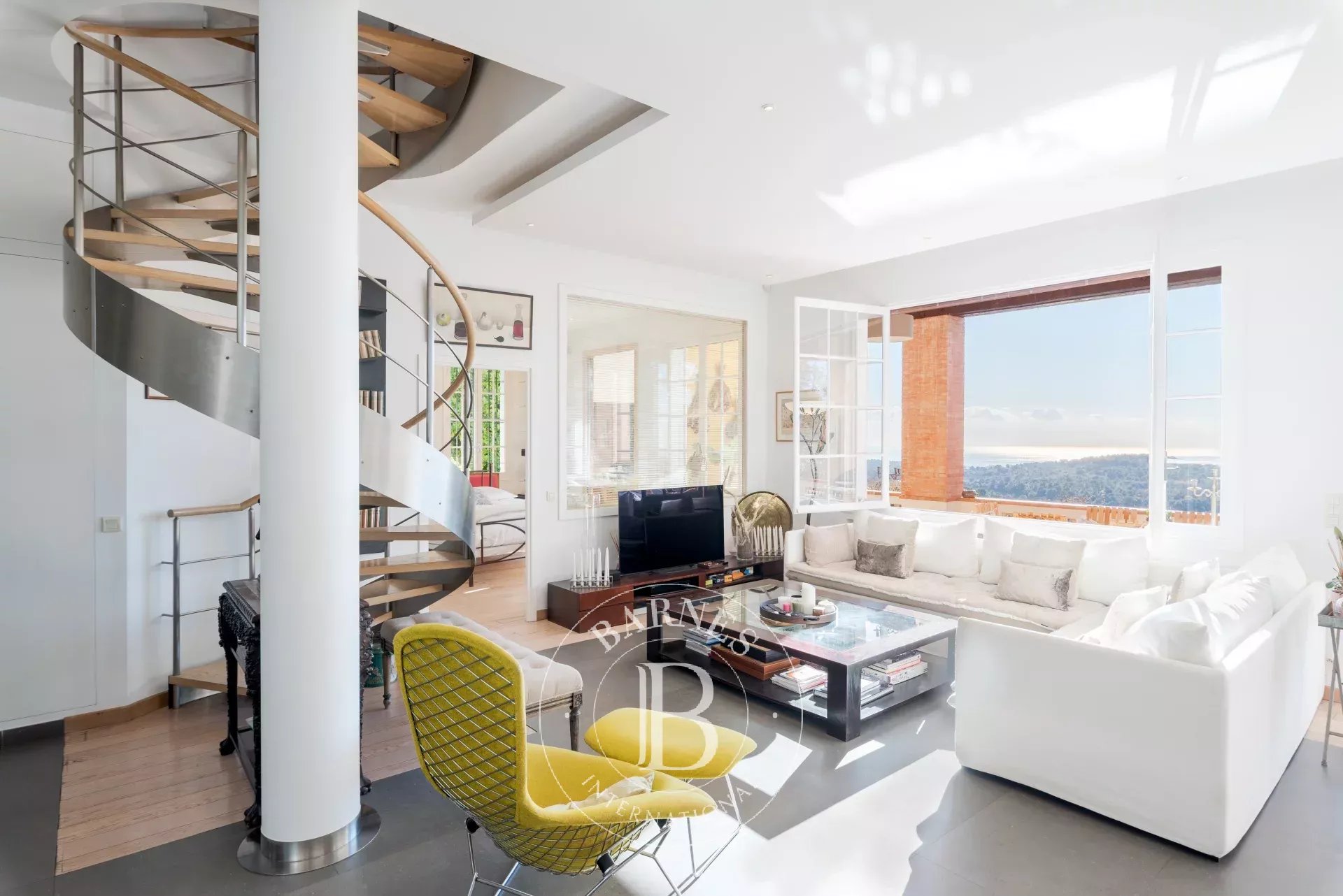 Vence – Propriété de prestige vue mer panoramique, piscine, centre-ville à pied