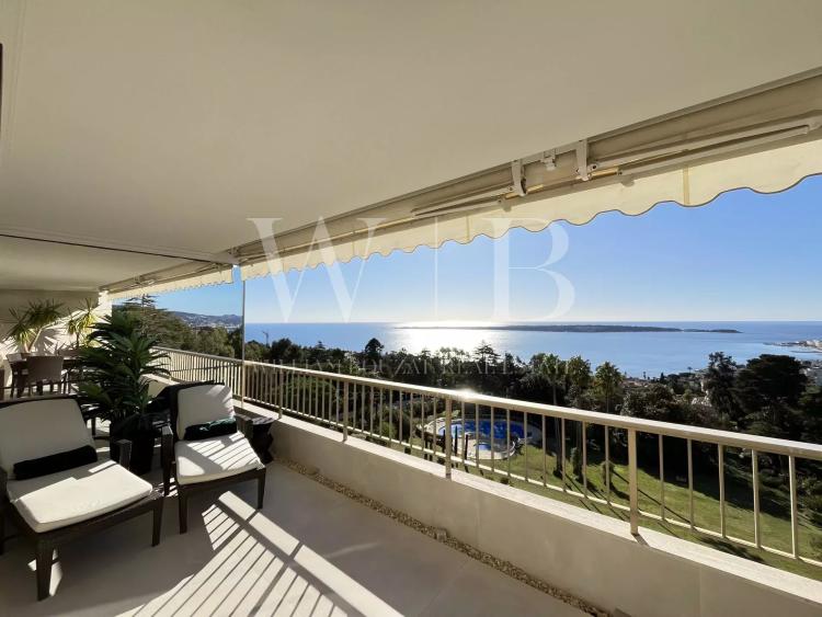 Cannes, la Californie - Splendide 3 Pièces avec vue mer panoramique