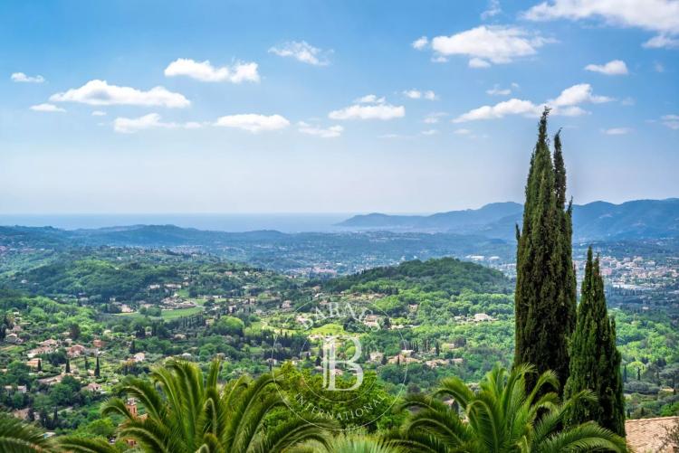 Magagnosc - Propriété d’exception - Vue mer panoramique au calme absolu