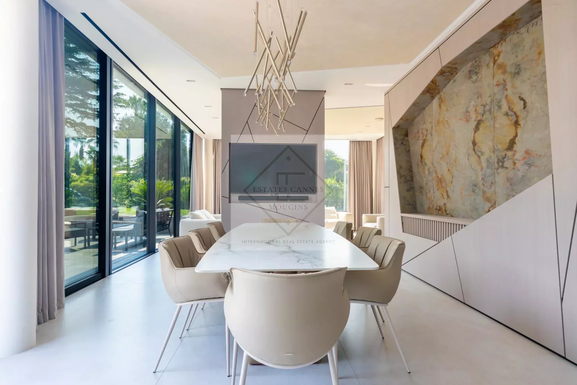 Cap d'Antibes – Villa contemporaine neuve dans un domaine privé d'exception