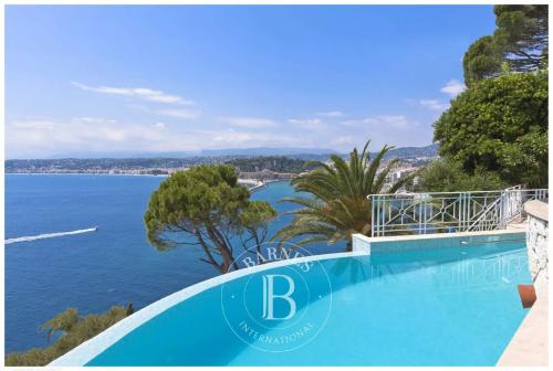 NICE MONT BORON - VILLA ART DECO VUE MER