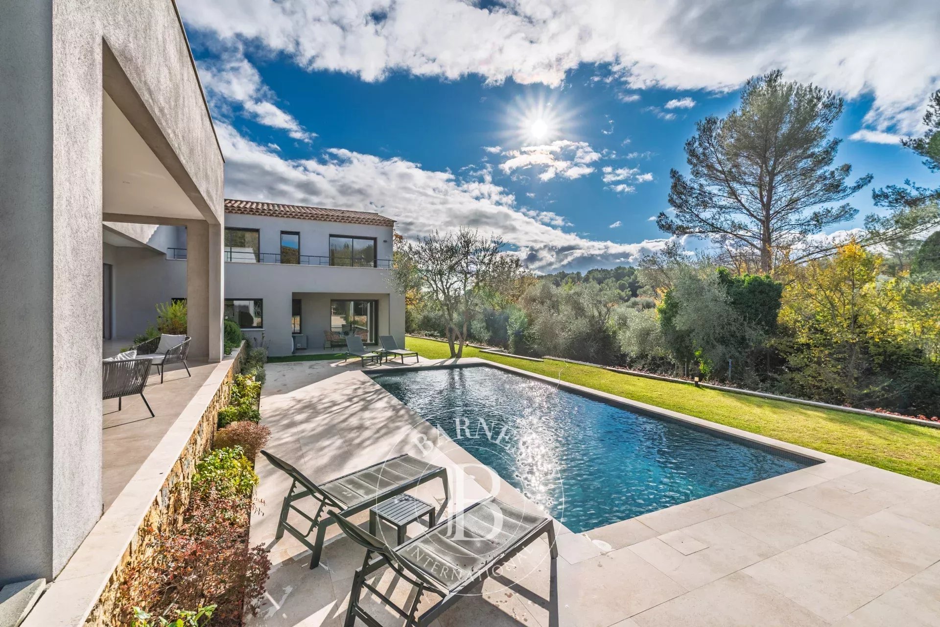 Le Rouret, Villa Contemporaine, Piscine, 4 Chambres