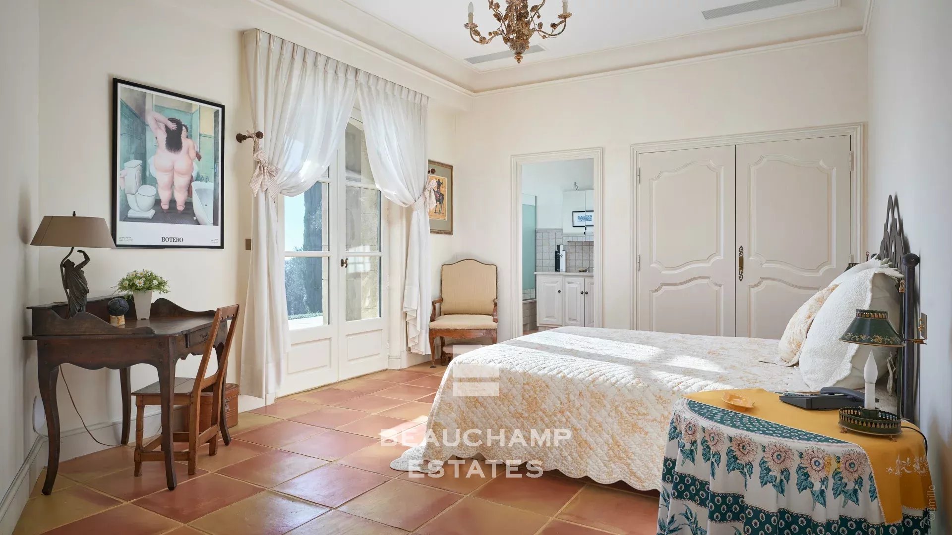Bastide 5 chambres avec vue mer Châteauneuf-Grasse