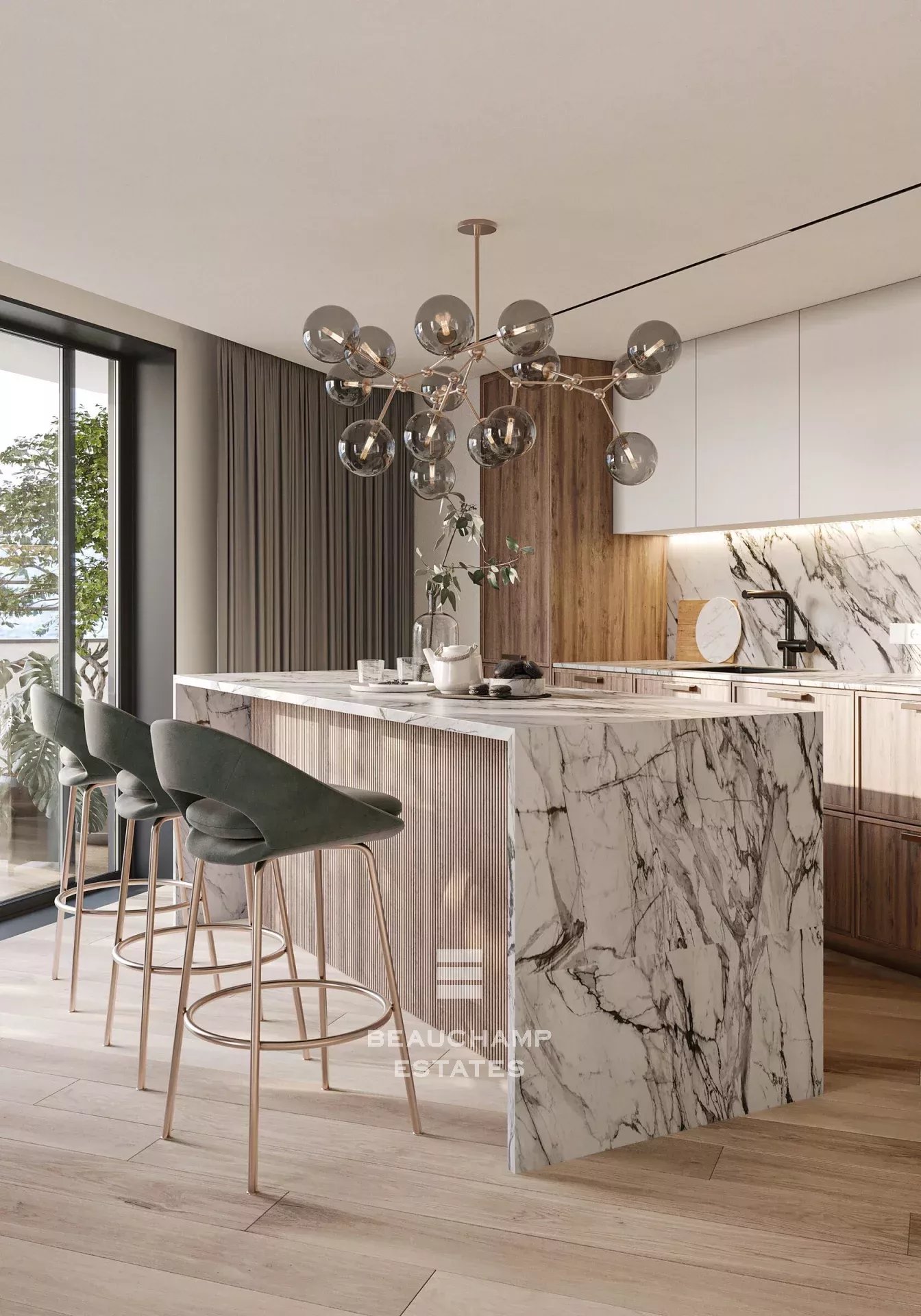 Penthouse 6 chambres avec vue mer panoramique - Beausoleil