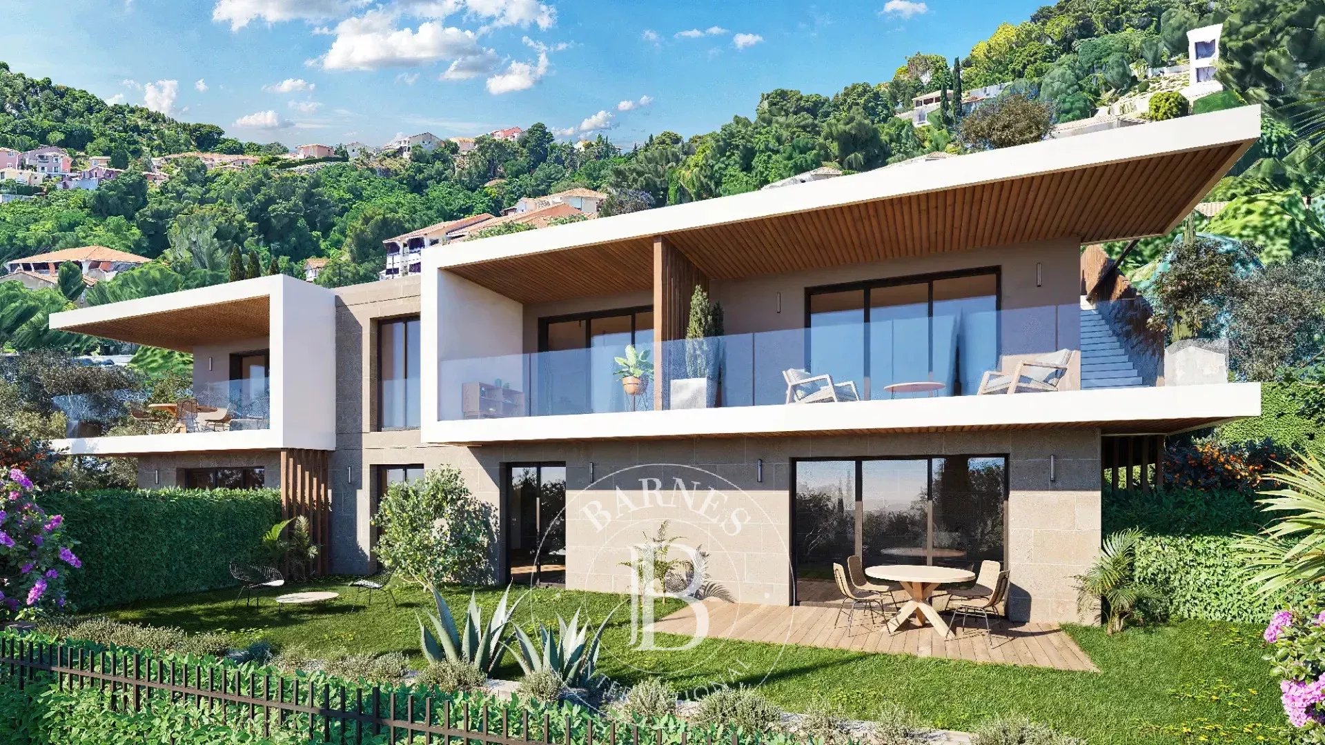 ÈZE - ÉLÉGANT 2 PIÈCES AVEC JARDIN PRIVATIF DANS UNE RÈSIDENCE CONTEMPORAINE