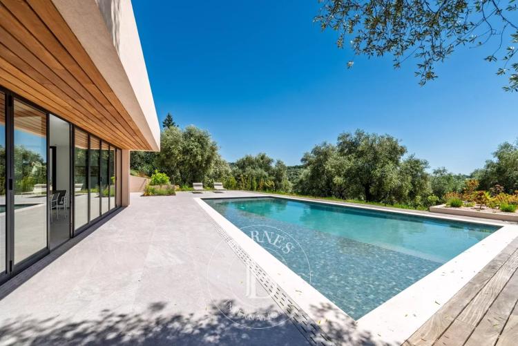 Grasse Saint-Jean - Bastide rénovée vue panoramique mer - 4 chambres