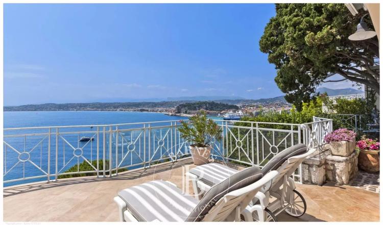 NICE MONT BORON - VILLA ART DECO VUE MER