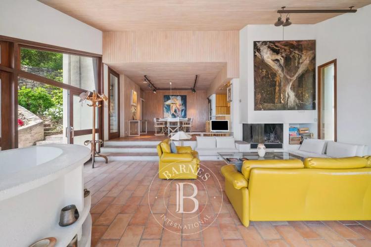 ROQUEBRUNE-CAP-MARTIN - VILLA D'ARCHITECTE - VUE MER PANORAMIQUE