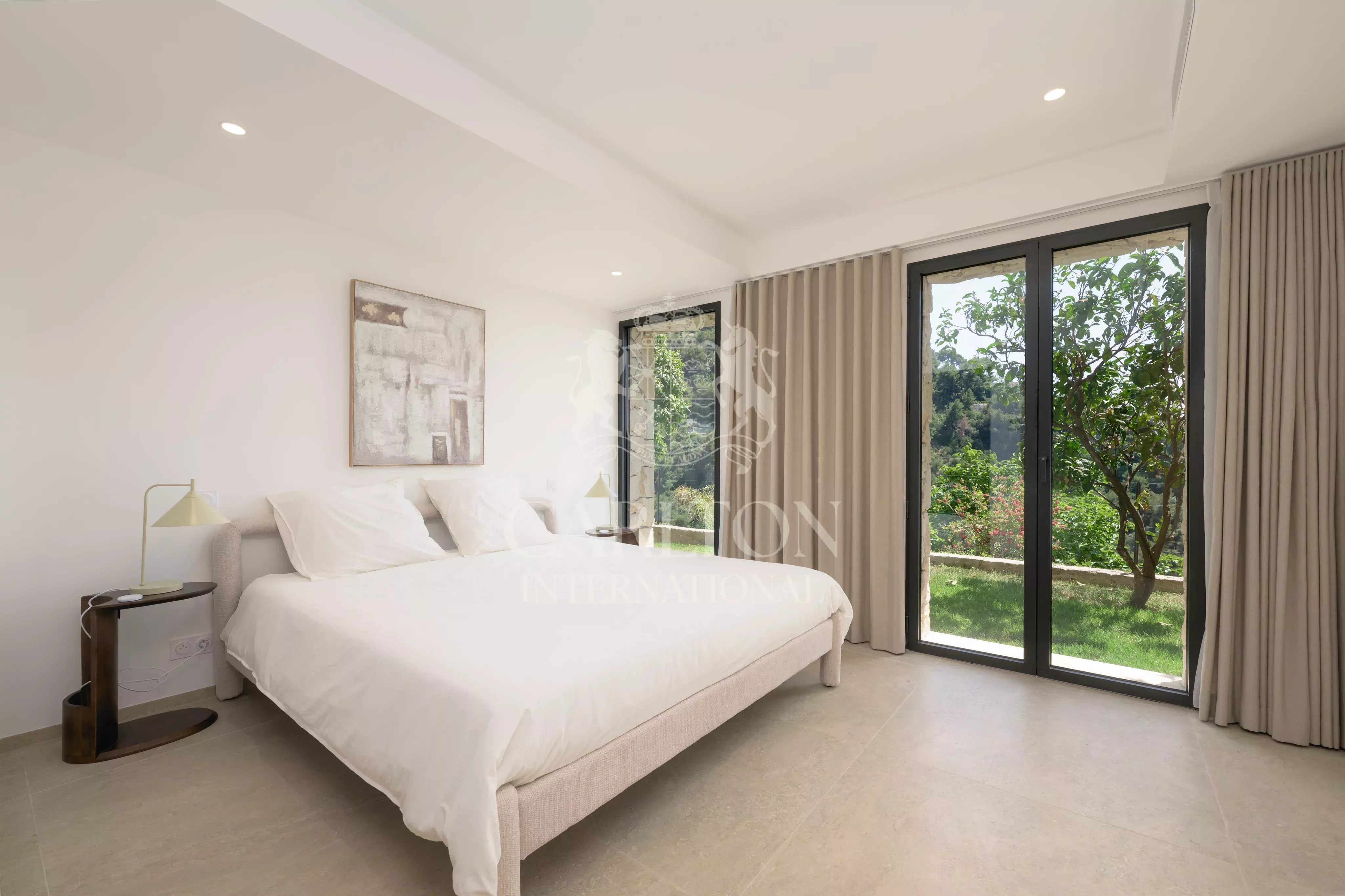 Villa contemporaine avec vue mer panoramique – Quartier du Serret, à quelques minutes de Monaco
