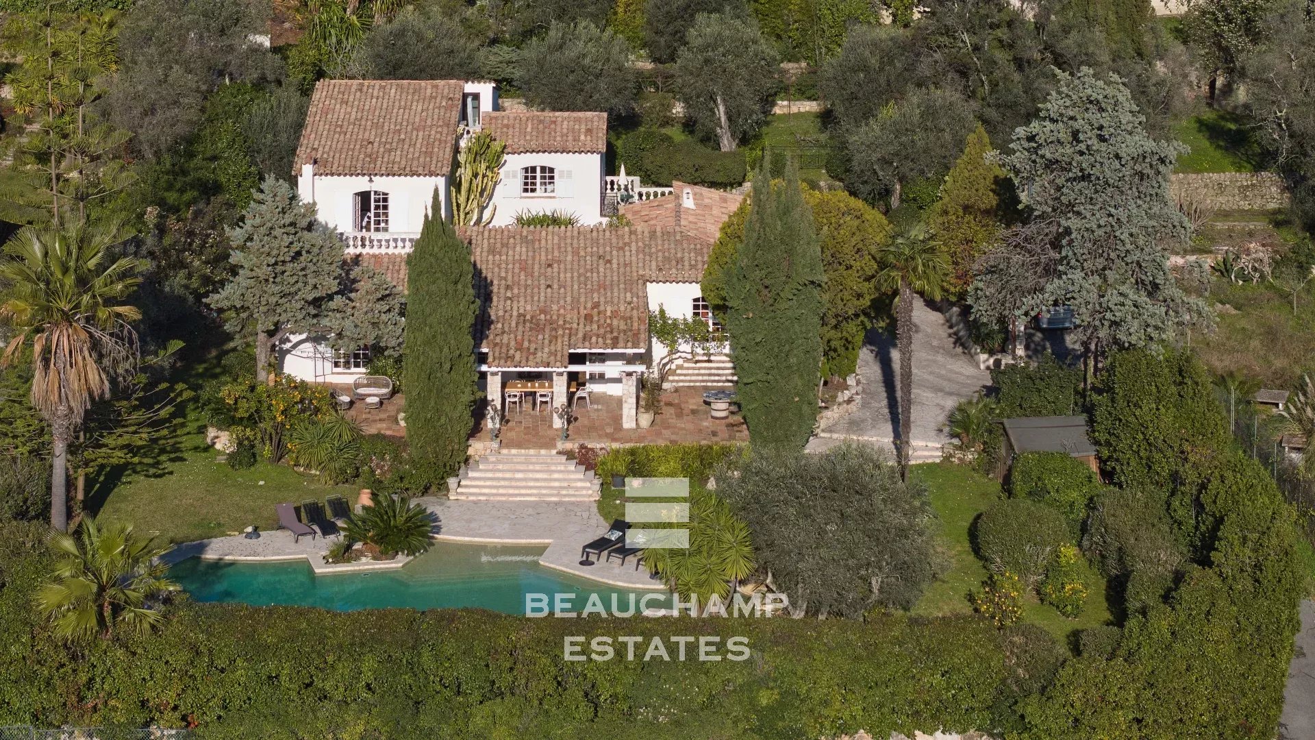 Villa provençale 6 chambres avec vue panoramique sur les collines de l’Esterel et la mer - Mougins