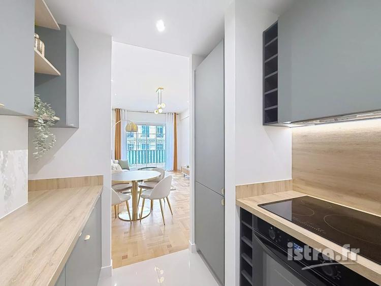 Nice Gambetta / Musiciens, 3 pièces rénové avec balcons