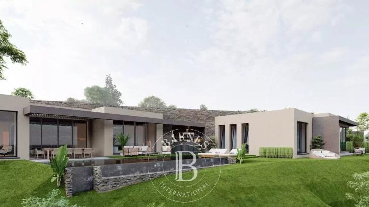 Biot - Terrain constructible 1798 m² - Vue mer époustouflante