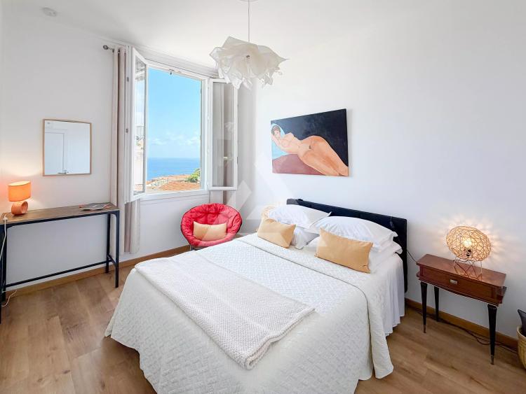 CAP D'AIL - 2 PIECES VUE MER - FRONTIERE MONACO