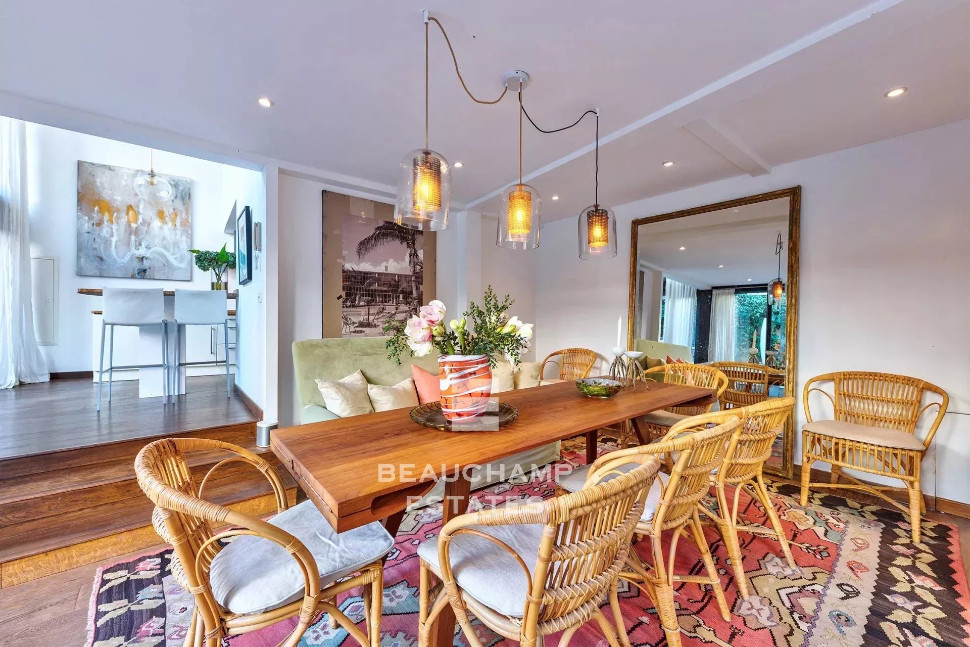 Duplex 4 chambres avec jardin - Cannes Centre