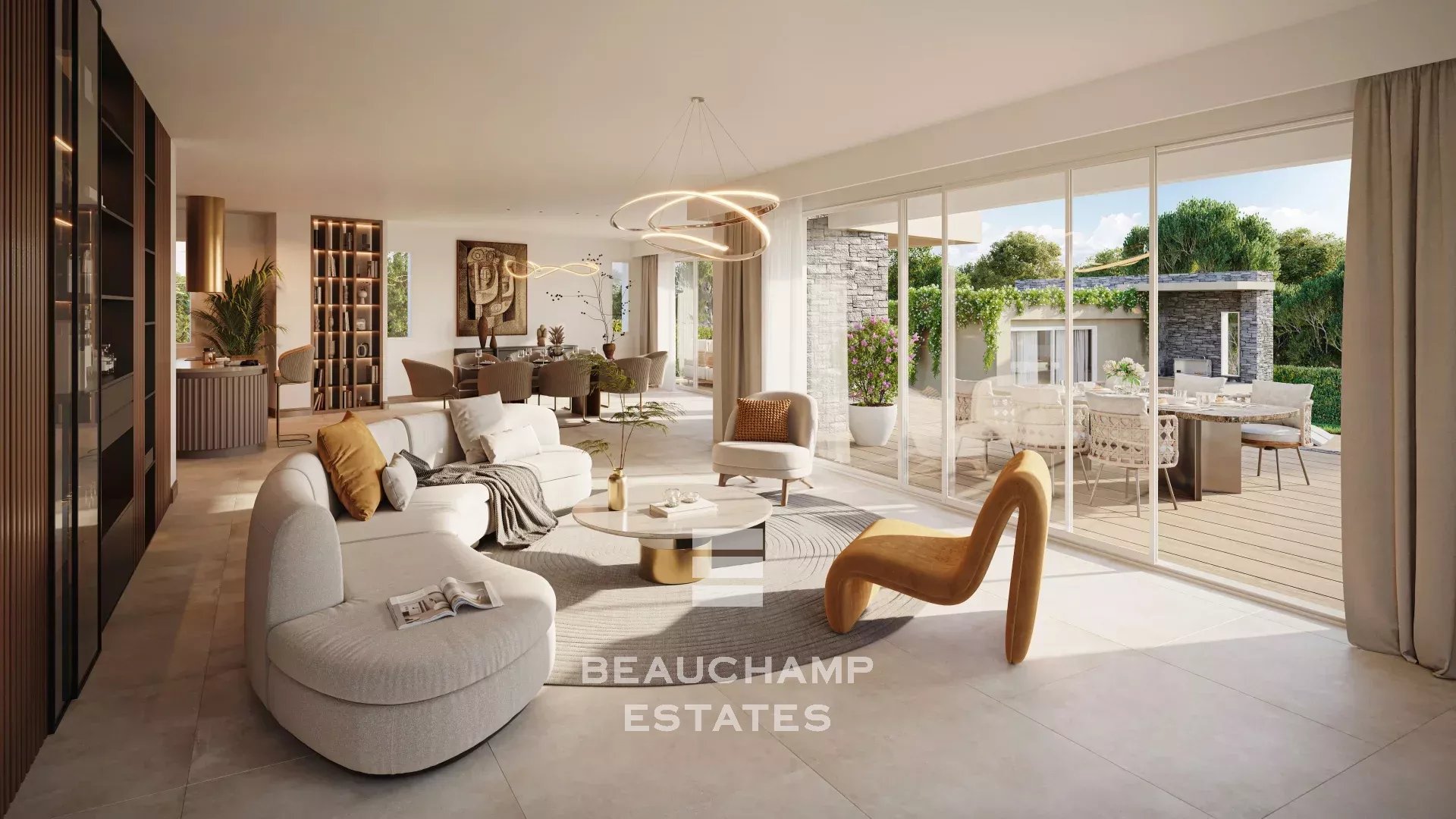 Projet : Villa neuve avec piscine - Mougins