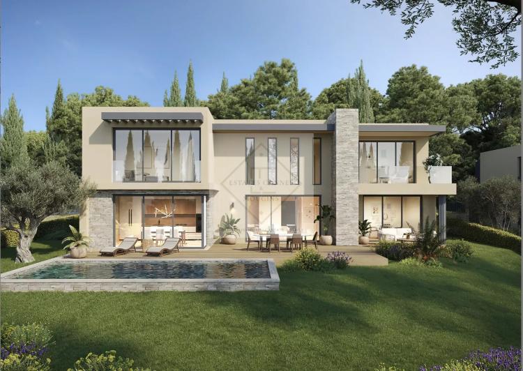 VILLA CONTEMPORAINE – EMPLACEMENT PRIME À MOUGINS