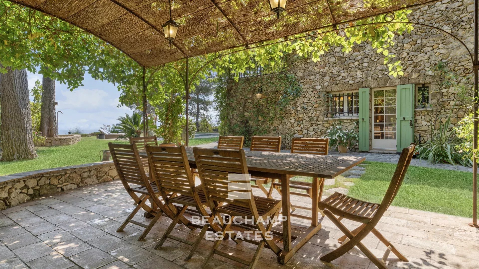 Villa provençale 5 chambres avec vue mer panoramique - Mougins