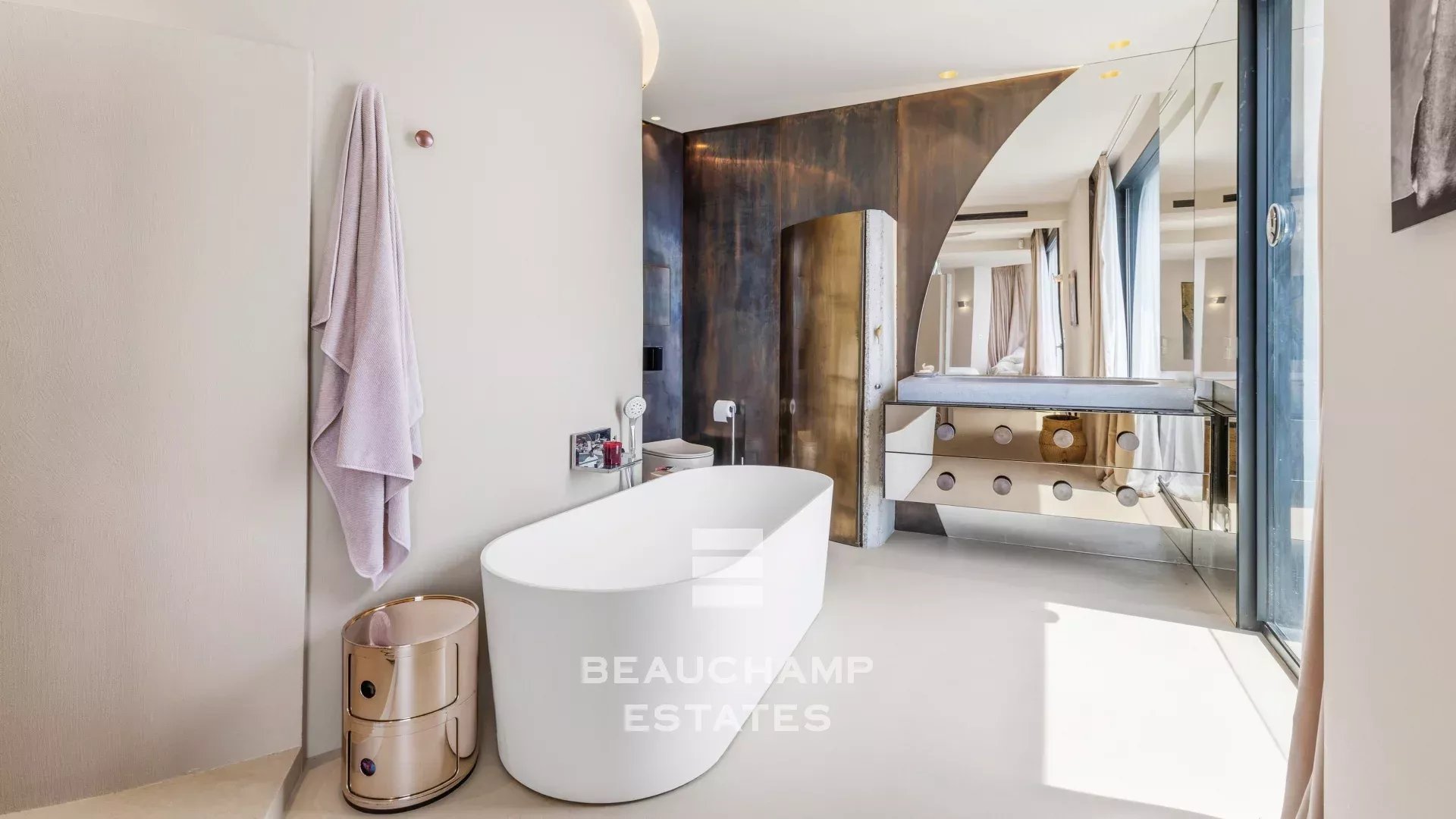 Villa contemporaine 5 chambres avec vue mer panoramique - Roquebrune-Cap-Martin