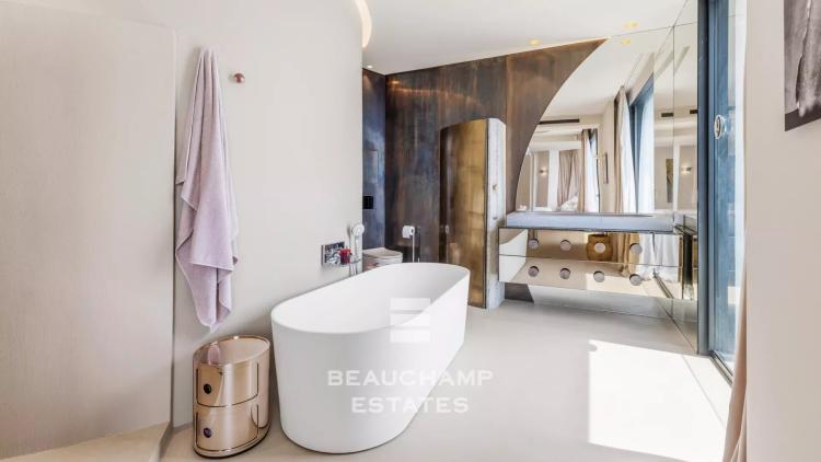 Villa contemporaine 5 chambres avec vue mer panoramique - Roquebrune-Cap-Martin