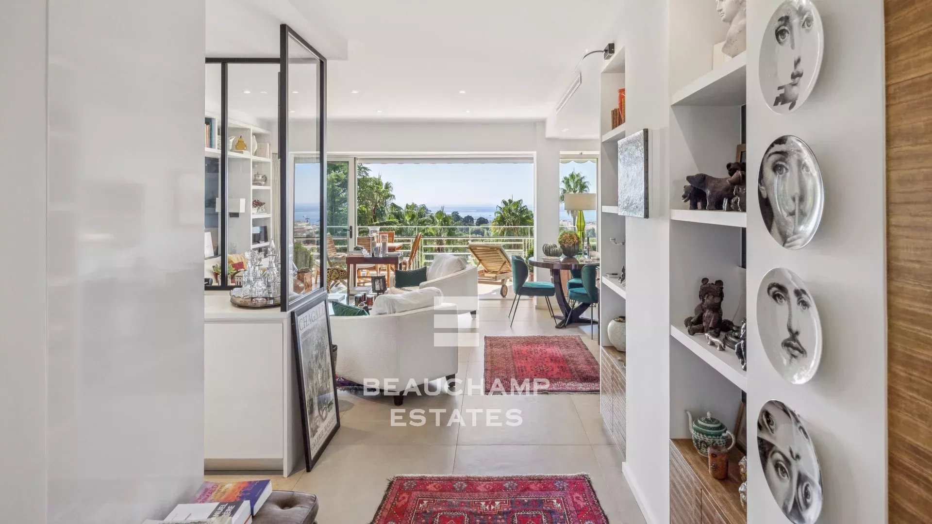 Appartement 3 pièces avec vue mer panoramique