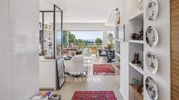 Appartement 3 pièces avec vue mer panoramique