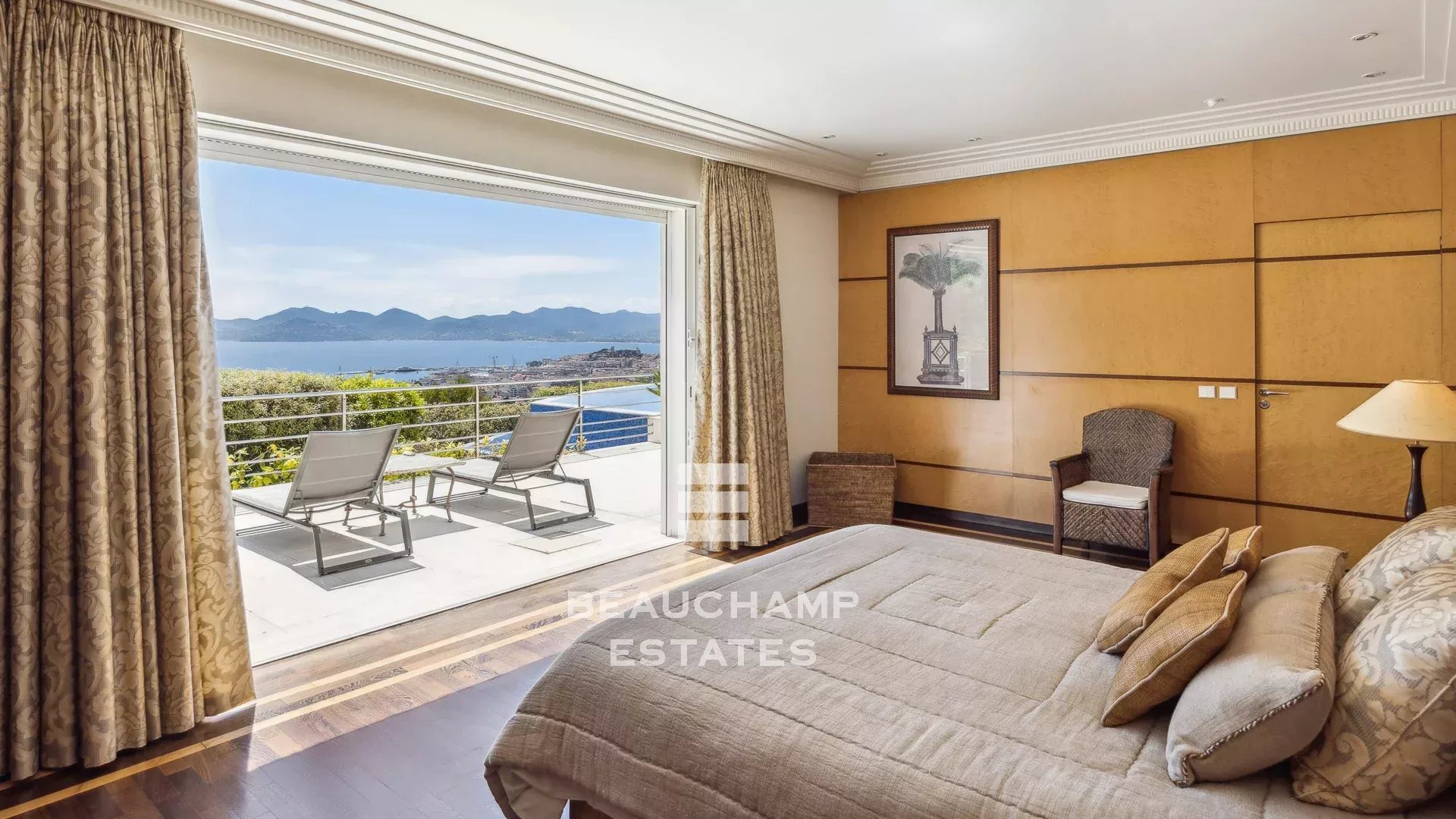 Cannes Californie - villa vue mer panoramique