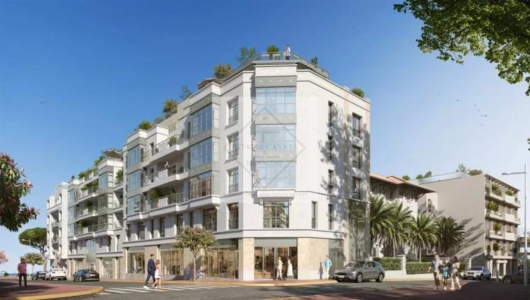 Juan-les-Pins – appartement neuf en première ligne face à la mer